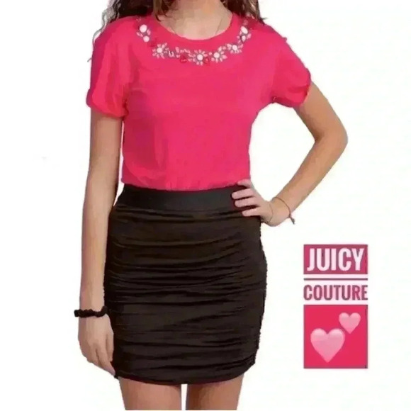 JUICY COUTURE dragonfruit embellished midi dress, medium NWT. Party. Night out - Picture 9 of 9